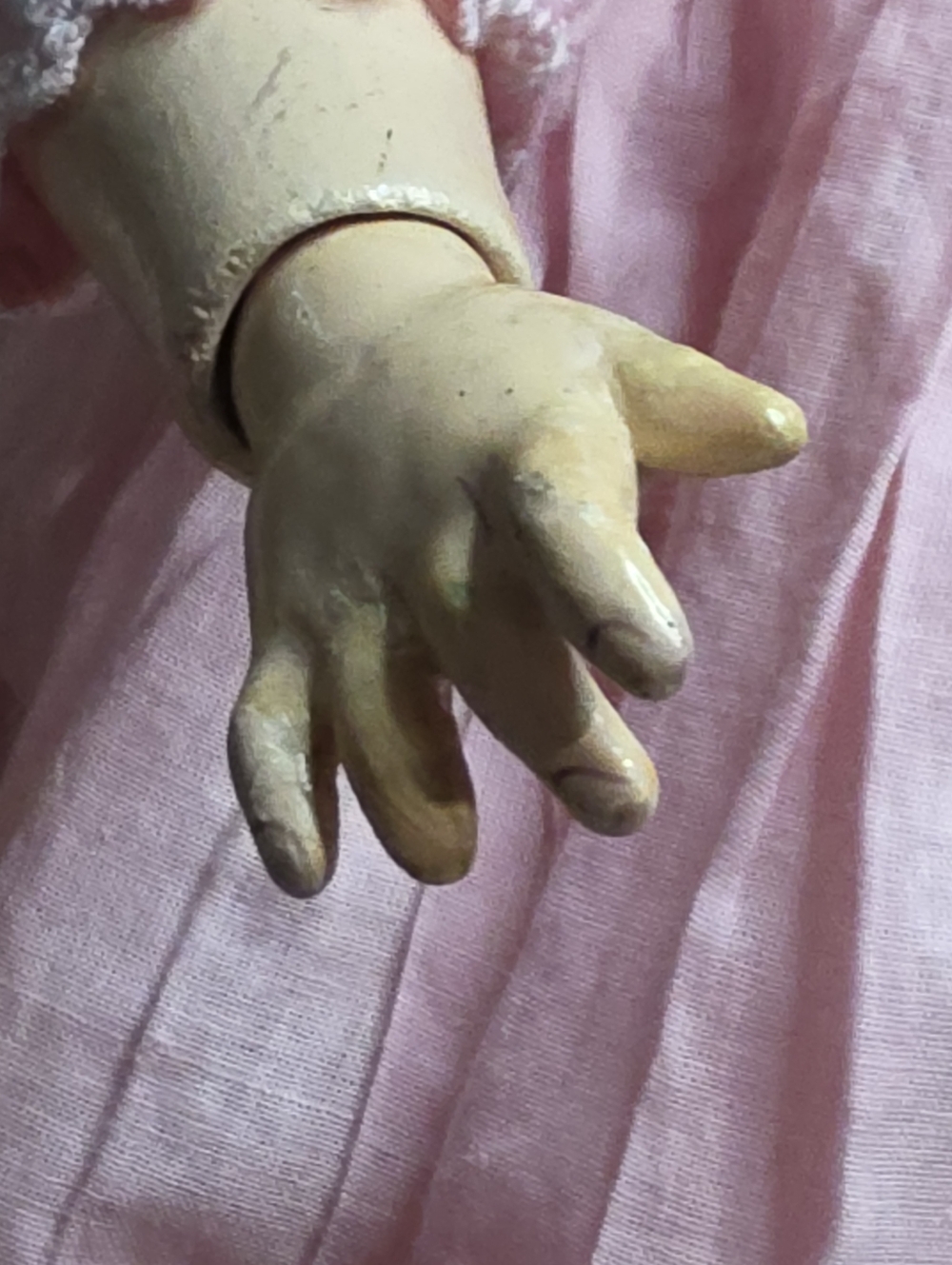 ANTIQUE SIGNED GERMAN BISQUE DOLL EXCELLENT CONDITION - Picture 4 of 15